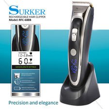 SURKER Tondeuse Cheveux Tondeuse Barbe Electrique Sans Fil Rechargeable N°1 DES VENTES